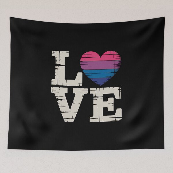 Item preview, Bi Love LGBTQ Bisexual Pride designed and sold by SIGORDESIGN.