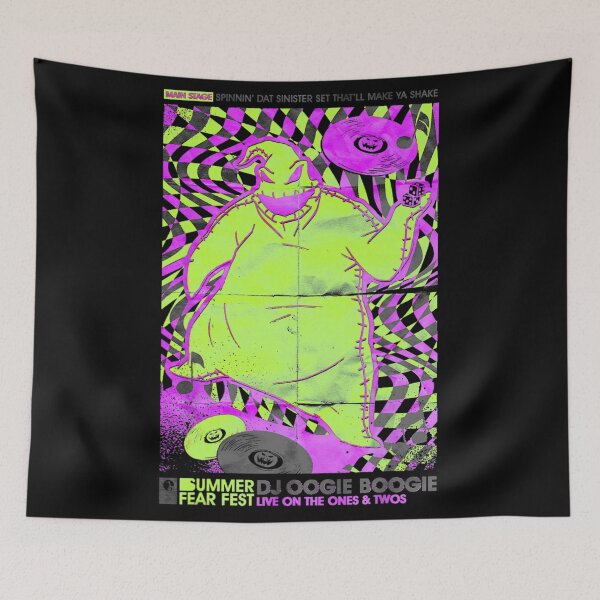 Item preview,  The Nightmare Before Christmas DJ Oogie Boogie Poster  designed and sold by pellamfeferr.