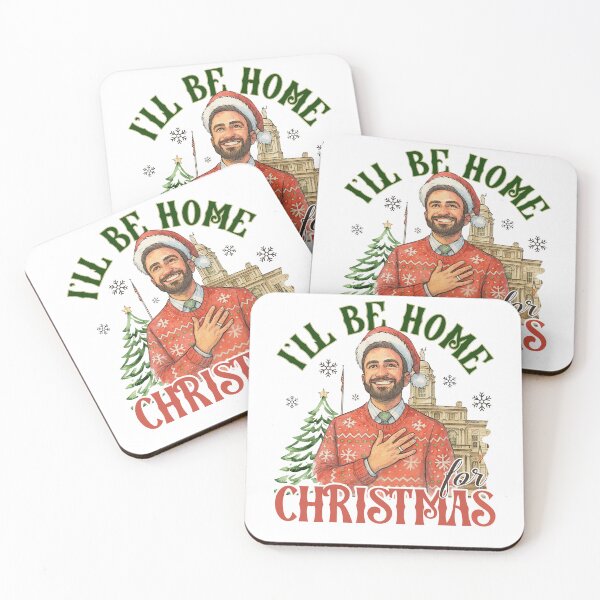 Item preview, I'll Be Home For Christmas Zohran Funny Zohran Xmas Pajamas designed and sold by pansak.