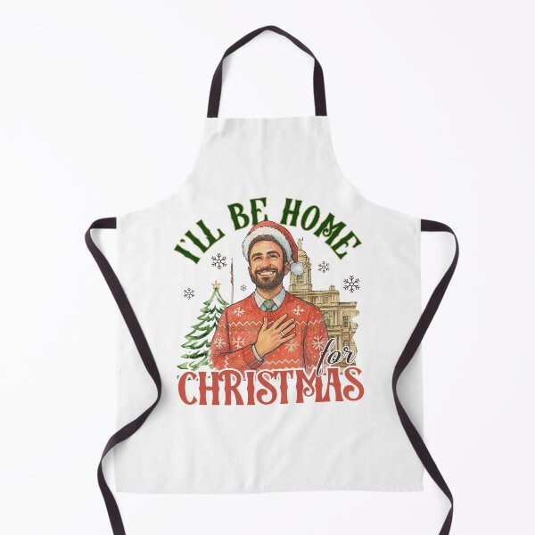Item preview, I'll Be Home For Christmas Zohran Funny Zohran Xmas Pajamas designed and sold by pansak.