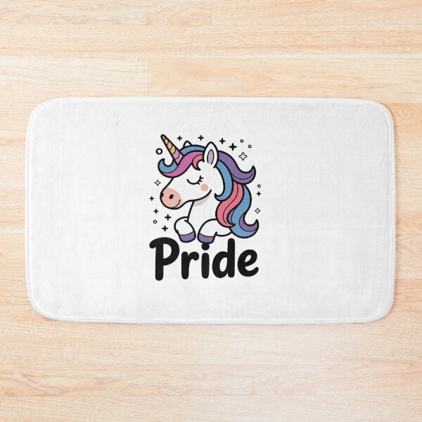 Item preview, Bisexual Bi Pride Flag Unicorn designed and sold by SIGORDESIGN.