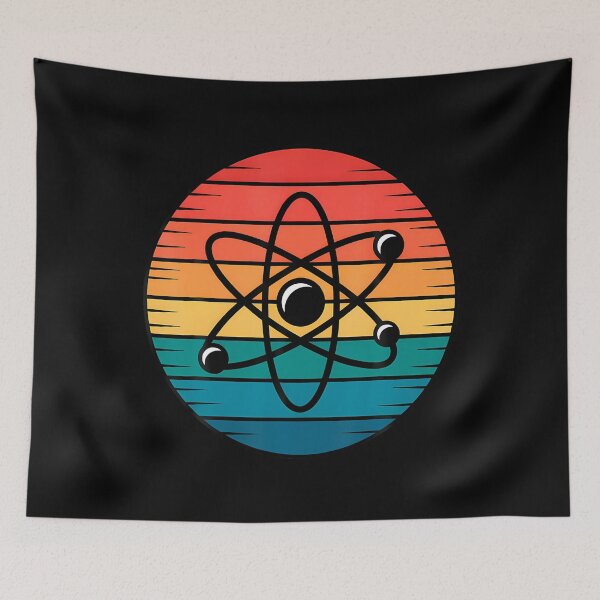 Item preview, Retro Vintage Atom Science Physics designed and sold by RuthSheila.