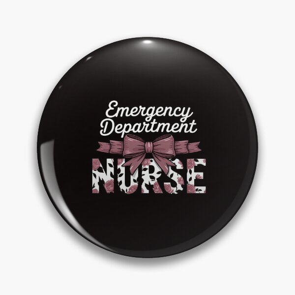 Item preview, Emergency Department Nurse Coquette Bow ER Emergency Room designed and sold by RatCurry.