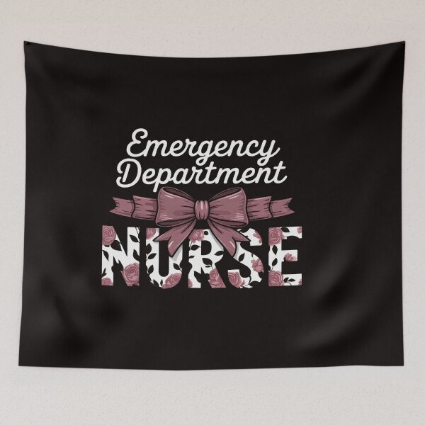 Item preview, Emergency Department Nurse Coquette Bow ER Emergency Room designed and sold by RatCurry.