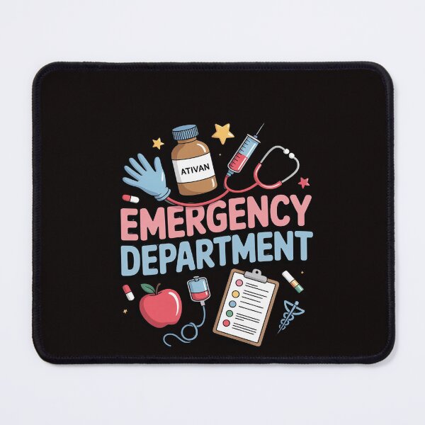 Item preview, Emergency Department Emergency Room ER ED Nurse Tech designed and sold by RatCurry.