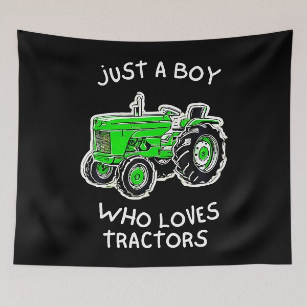Item preview, Just A Boy Who Loves Tractors Farm Lifestyle designed and sold by KristinDebra.
