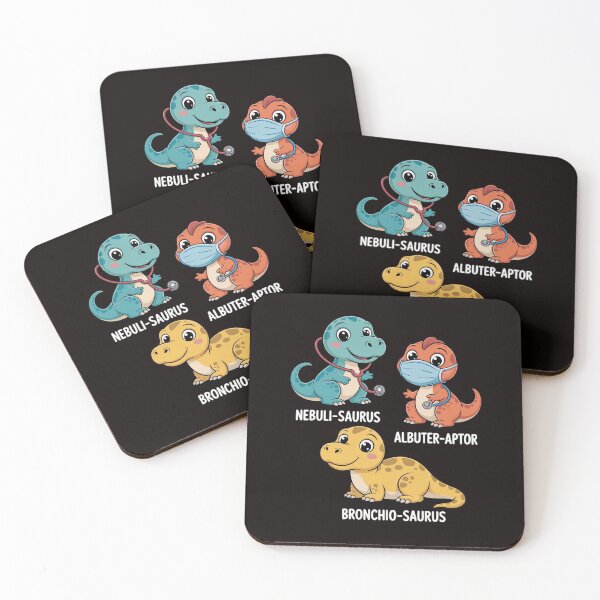 Item preview, Dinosaur Pediatric Respiratory Therapy PEDS PICU RRT Crew designed and sold by RatCurry.