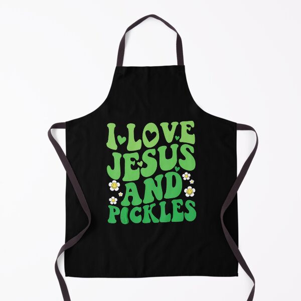 Item preview, I Love Jesus And Pickles Funny Jesus And Pickles Big Dill designed and sold by CeliaApril.
