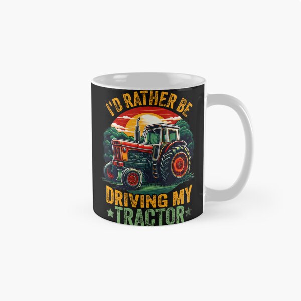 Item preview, I'D Rather Be Driving My Tractor Farmer Farm Farming Boys designed and sold by RuthSheila.