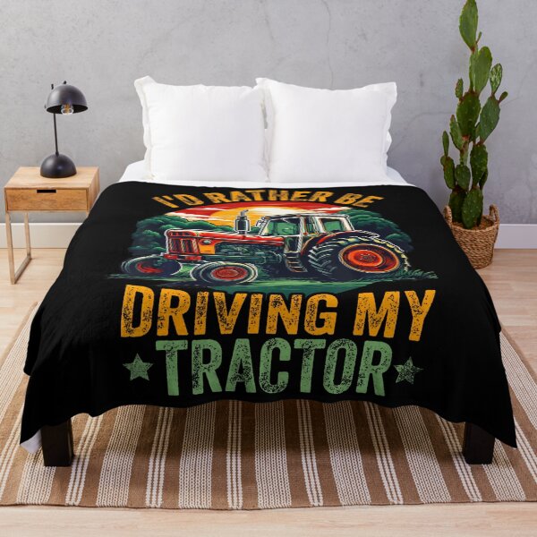 Item preview, I'D Rather Be Driving My Tractor Farmer Farm Farming Boys designed and sold by RuthSheila.