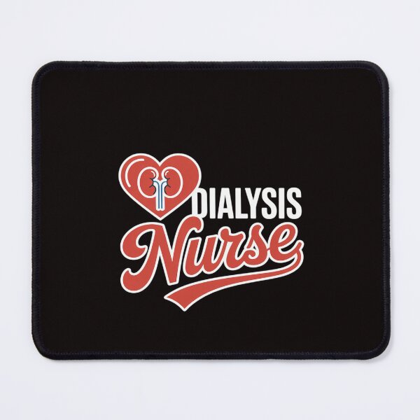 Item preview, Dialysis Nurse Gifts for Technician Heart Nephrology Nursing designed and sold by RatCurry.