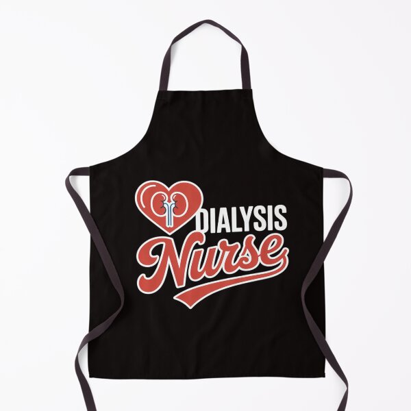 Item preview, Dialysis Nurse Gifts for Technician Heart Nephrology Nursing designed and sold by RatCurry.