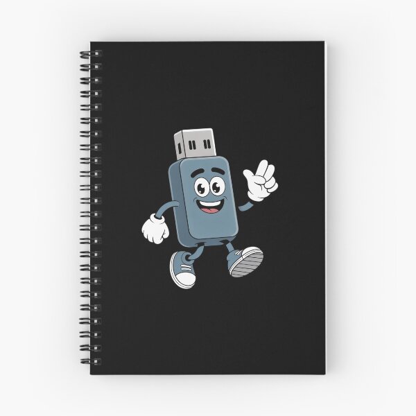 Item preview, Funny USB Face with Shoes for Tech Lovers designed and sold by Sandrhaus.