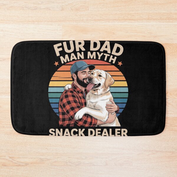 Item preview, Fur Dad Man Myth Snack Dealer Paw Cat Dog Father's Day designed and sold by Sandrhaus.