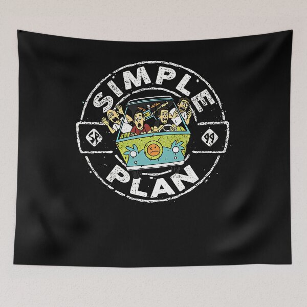 Item preview, simple plan merch designed and sold by HavenHoppe.