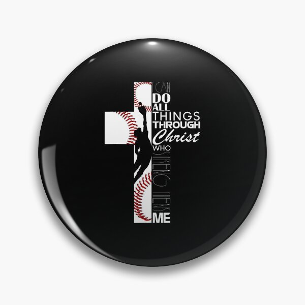 Item preview, Funny I Can Do All Things Baseball Catcher Pitcher Boys Men designed and sold by KristinDebra.