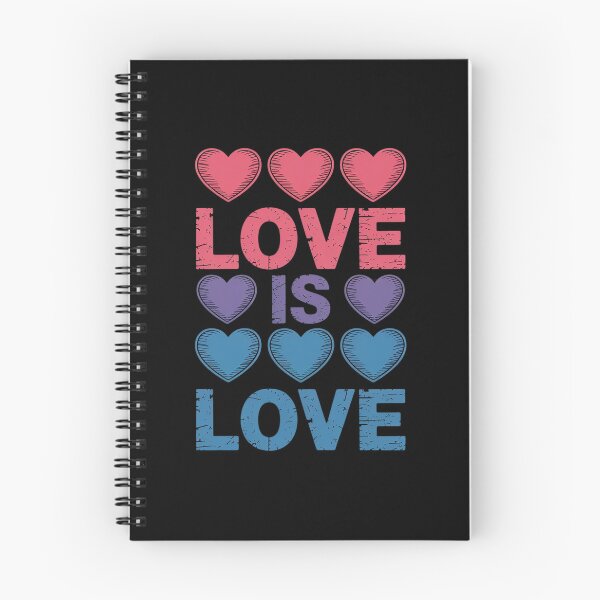 Item preview, Bisexual Hearts Love is Love LGBT Pride designed and sold by SIGORDESIGN.