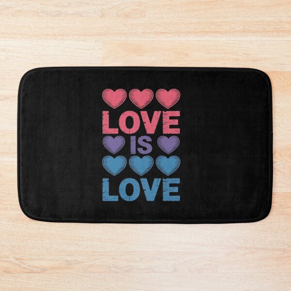 Item preview, Bisexual Hearts Love is Love LGBT Pride designed and sold by SIGORDESIGN.