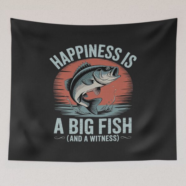Item preview, Fish Fisher Fisherman Funny Kids Retro Bass Fishing designed and sold by JessicaWalshdf.