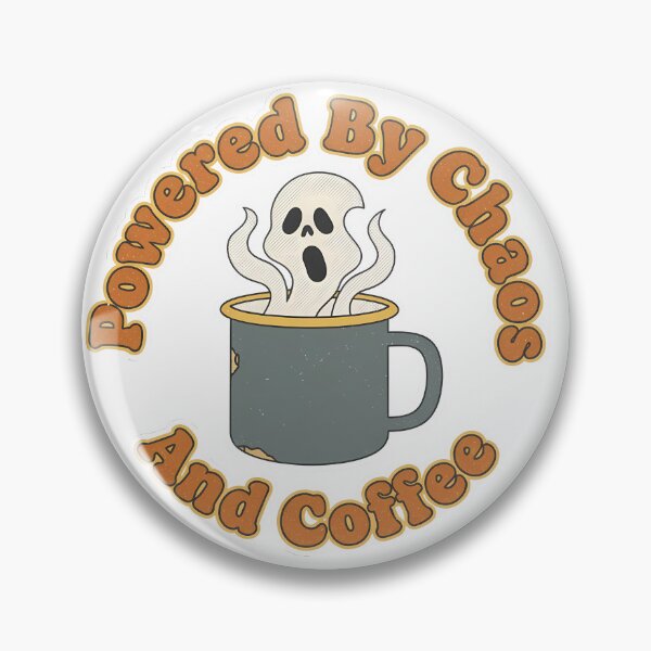 Item preview, Powered By Chaos And Coffee designed and sold by HelixPedia.