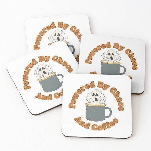 Item preview, Powered By Chaos And Coffee designed and sold by HelixPedia.