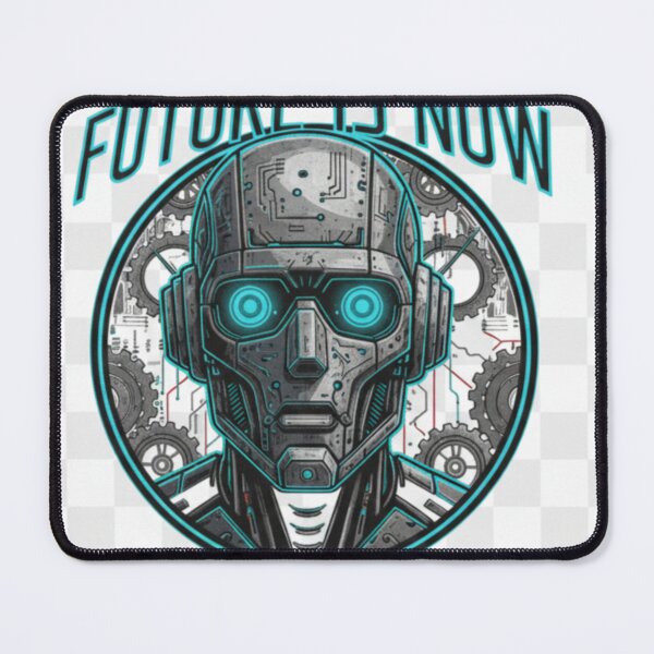 Item preview, Future is Now Generation AI - Cybernetic Robot Head designed and sold by TaazDeals.