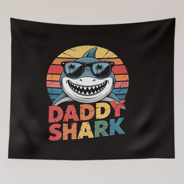 Item preview, Daddy Shark Shark  Gifts for Dad Dad designed and sold by RatCurry.