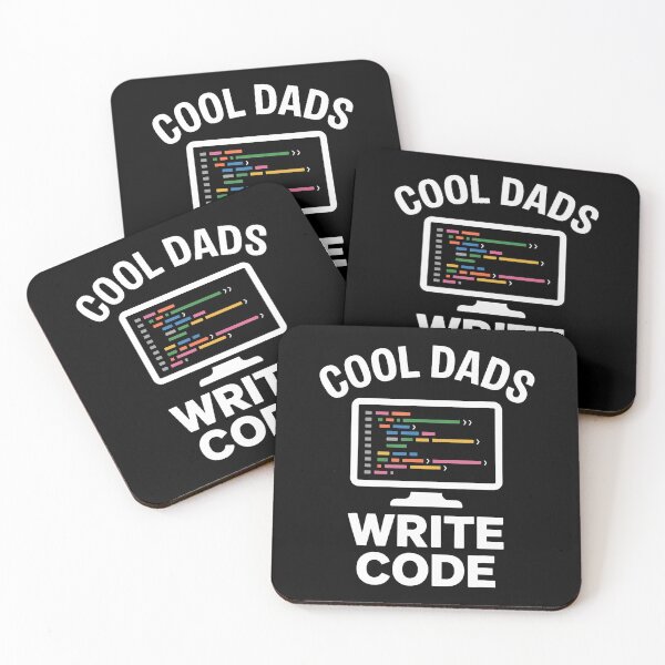 Item preview, Cool Dads Write Code Funny Programmer designed and sold by CeliaApril.