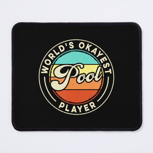 Item preview, Funny Billiards World'S Okayest Pool Player Retro Style designed and sold by TashiaJerrie.