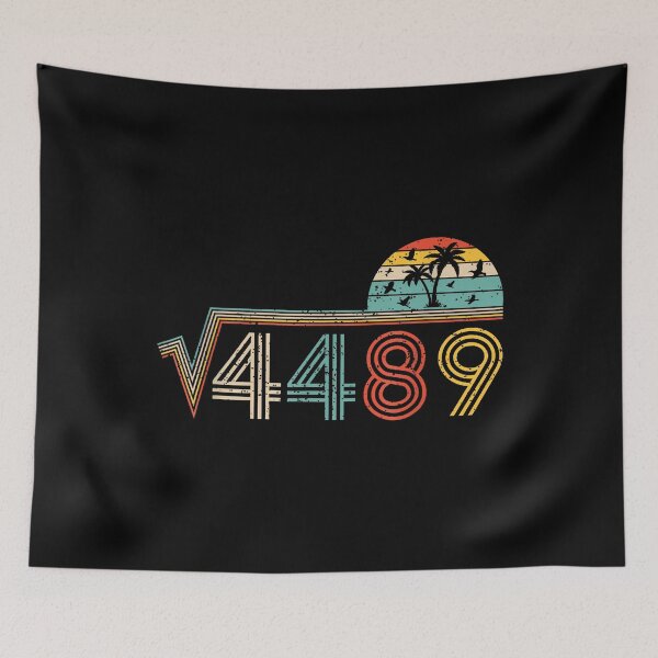 Item preview, 67 Vintage Meme Square Root 4489 Slang Math Teacher designed and sold by BrandyMegan.