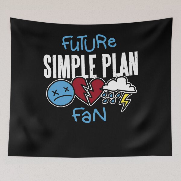 Item preview, simple plan merch designed and sold by HavenHoppe.