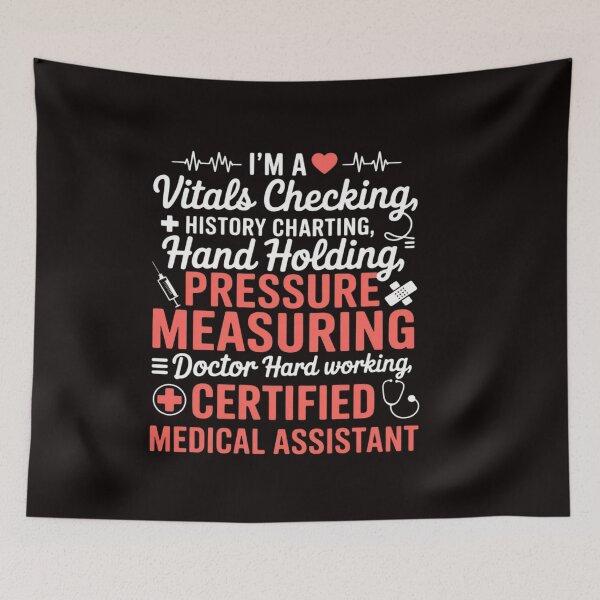 Item preview, CMA Certified Medical Assistant Chart Assisting designed and sold by RatCurry.