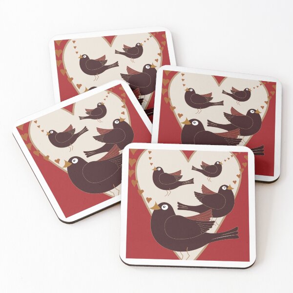 Item preview, FOUR CALLING BIRDS, THE TWELVE DAYS OF CHRISTMAS designed and sold by Susan Marie Williams.
