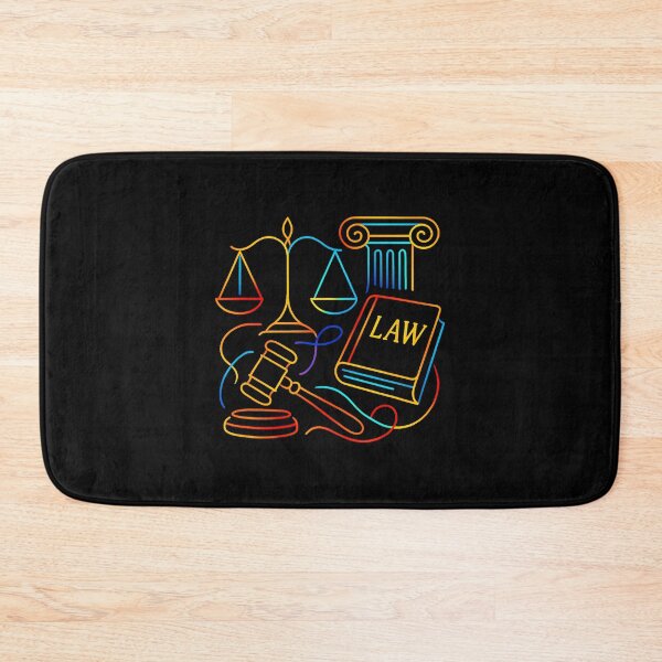 Item preview, Cool Lawyer Design Courtroom Legal Attorney Thin Line Art designed and sold by RuthSheila.