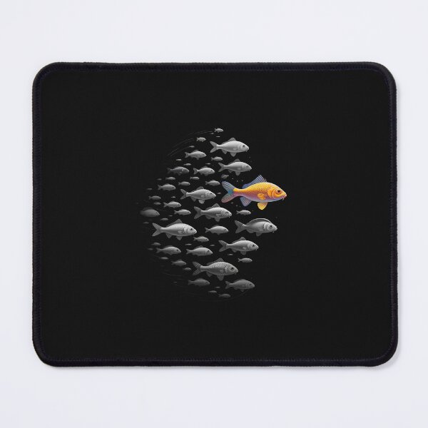 Item preview, Fish Swimming Against The Current Be Yourself Gift designed and sold by JessicaWalshdf.