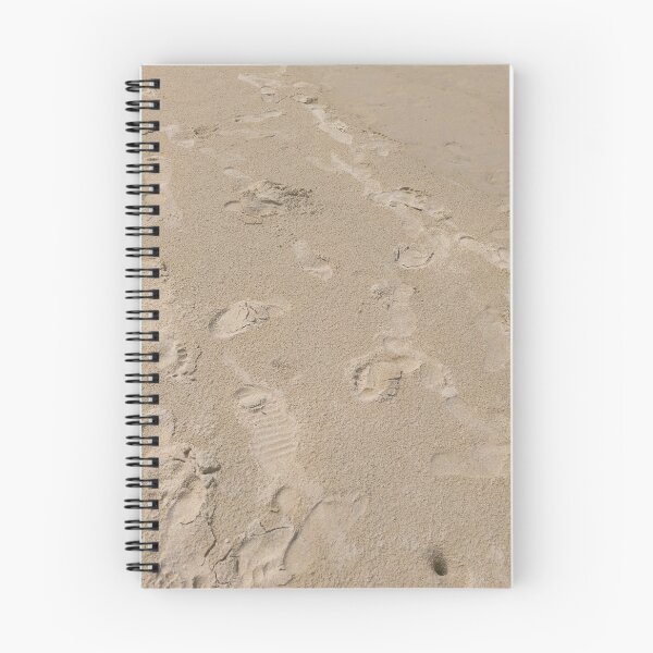 Item preview, The surface of the sandy beach is covered with footprints. designed and sold by Beeza Art Shop.