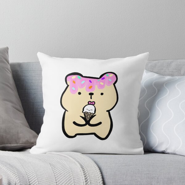 Item preview, Cute Adorable Ice Cream Kawaii Bear Pink Graphic designed and sold by pasteldreams26.