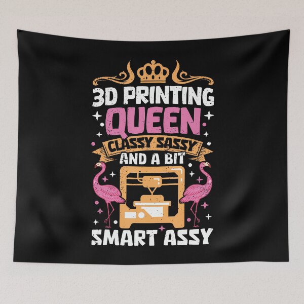 Item preview, 3D Printing Queen Classy Sassy 3D Printer Women 3D Printing designed and sold by BeverlyBrenda.