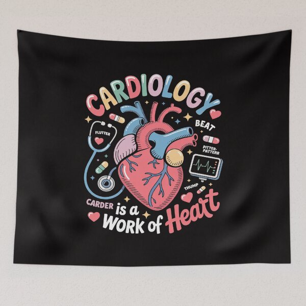 Item preview, Cardiologist CVICU Cardiac Nurse Cardiology Is Work Of Heart designed and sold by ForestMmost.