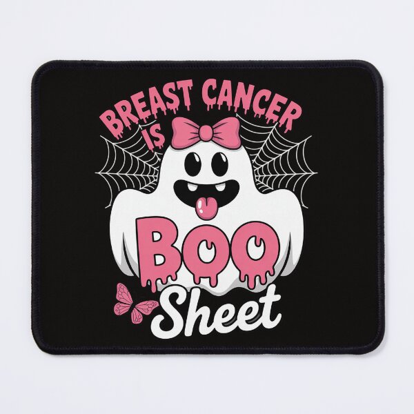 Item preview, Breast Cancer Is Boo Sheet Halloween Breast Cancer Awareness designed and sold by ForestMmost.