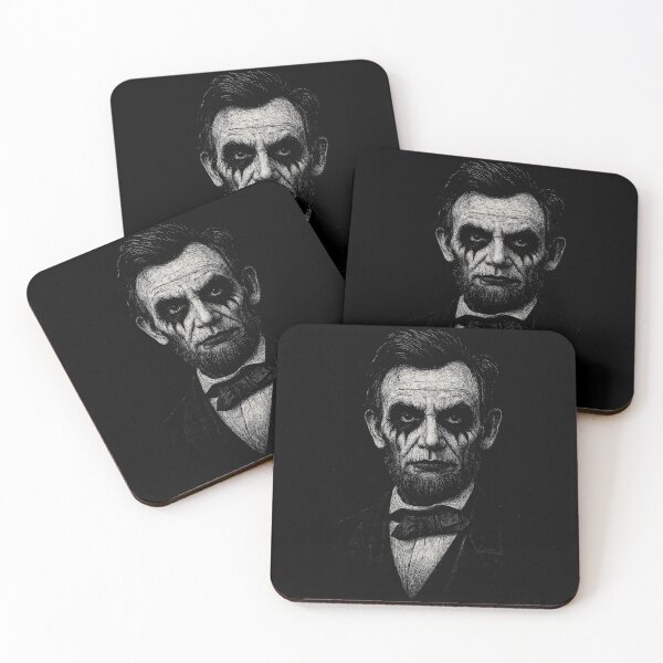 Item preview, Dark Goth Abraham Lincoln Portrait  designed and sold by Mortisigil.