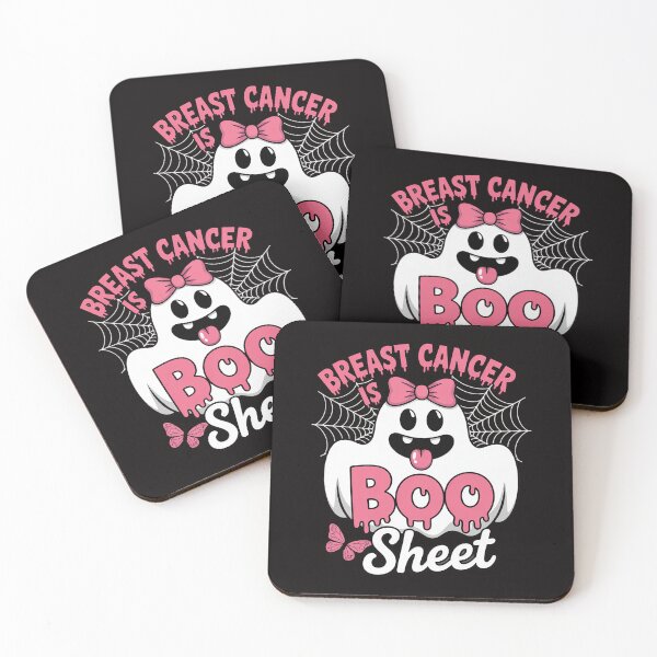 Item preview, Breast Cancer Is Boo Sheet Halloween Breast Cancer Awareness designed and sold by ForestMmost.