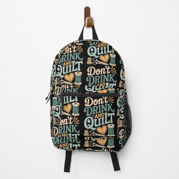 Item preview, Don'T Drink And Quilt Quilting Sewing Crocheting Hobby - designed and sold by RuthSheila.