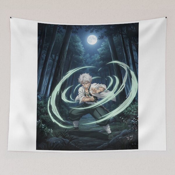 Item preview, Sanemi Shinazugawa, Demon Slayer, Kimetsu No Yaiba designed and sold by Innova_Creations.