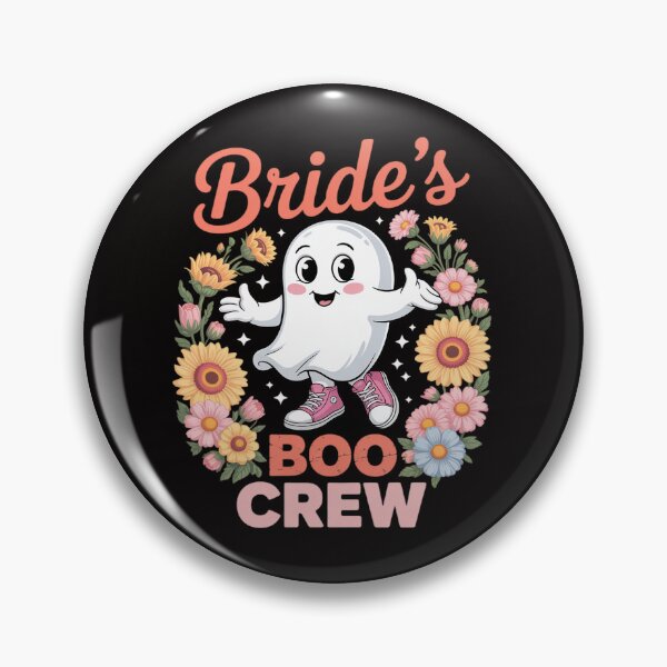 Item preview, Bride's Boo Crew Floral Ghost Wedding Bachelorette Halloween designed and sold by ForestMmost.