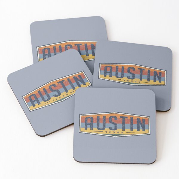Item preview, Austin Texas Retro Badge Design designed and sold by SleeplessLady.