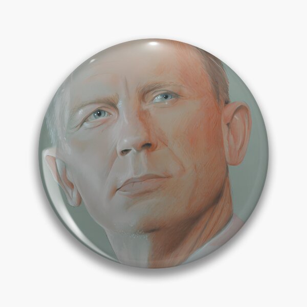 Item preview, Daniel-Craig-Coloured-Encil-Portrait designed and sold by AmyWiegands.