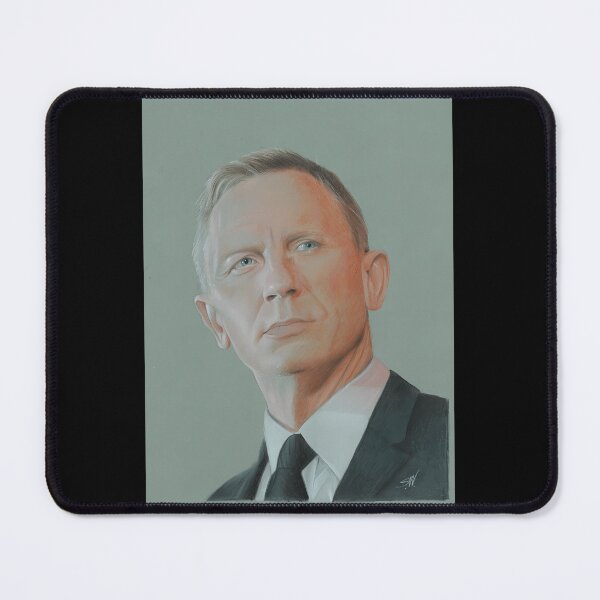 Item preview, Daniel-Craig-Coloured-Encil-Portrait designed and sold by AmyWiegands.