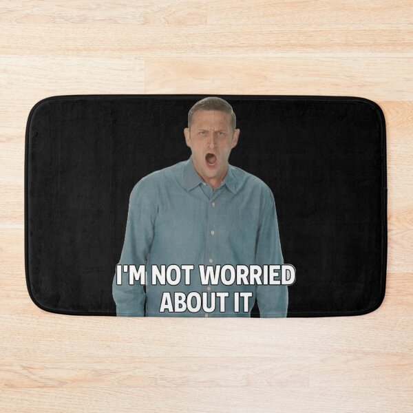 Item preview, Tim Robinson "I'm Not Worried About It" Sticker | ITYSL Funny Reaction Meme Decal designed and sold by cogiaovuong.