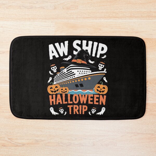 Item preview, Aw Ship Halloween Trip Happy Halloween Spooky Pumpkin Cruise designed and sold by ForestMmost.